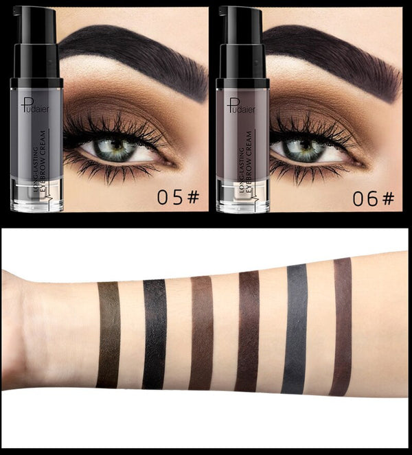 6 Colors Henna Eyebrow Gel Waterproof Tint Makeup