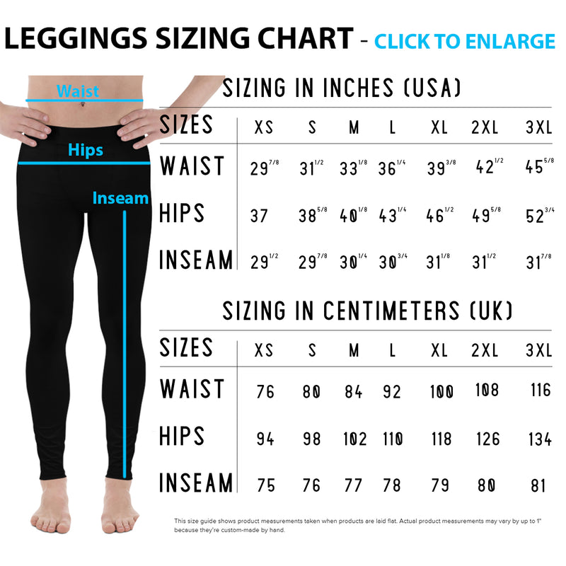 Mens Leggings - Dragon Leggings with Scales