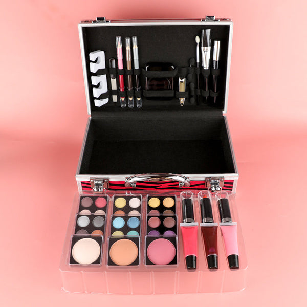 All In One Makeup Set Eyeshadow Palette Lip Gloss Blush Makeup Kit